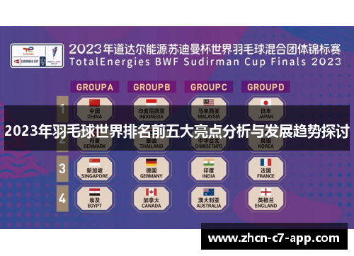 2023年羽毛球世界排名前五大亮点分析与发展趋势探讨